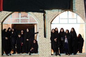 مراسم زنجير آتشي در روستاي بياضه